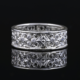 Ornate Vintage Diamond Eternity Band